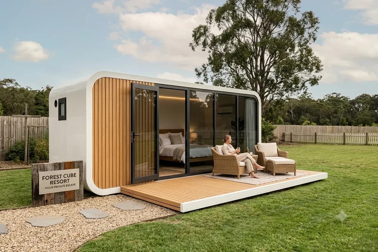 Tiny House als Ferien- und Resort-Unterkunft für den Tourismus