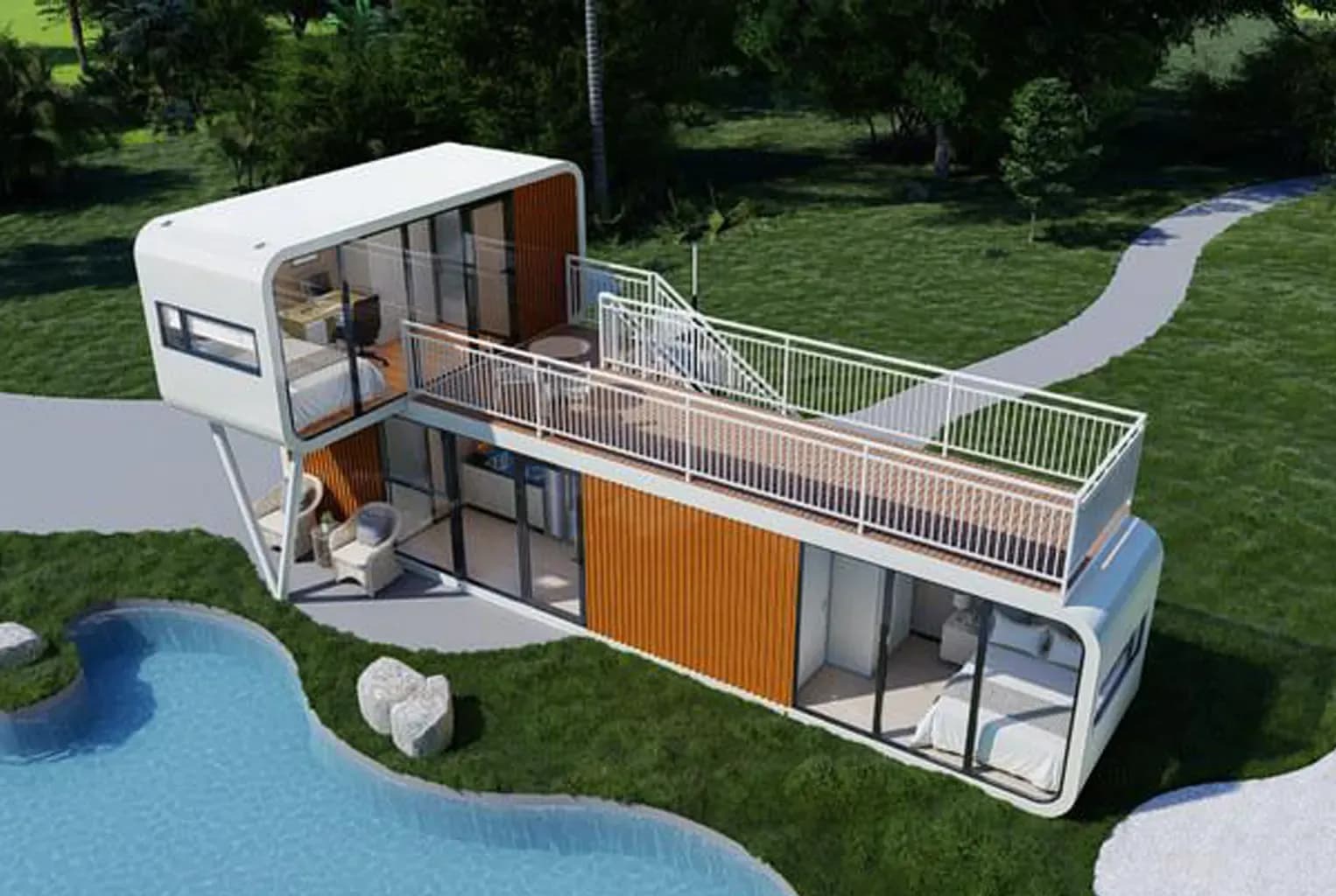 Modernes TEMINON Tiny House